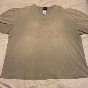 Harley-Davidson Gray Short Sleeve Tee